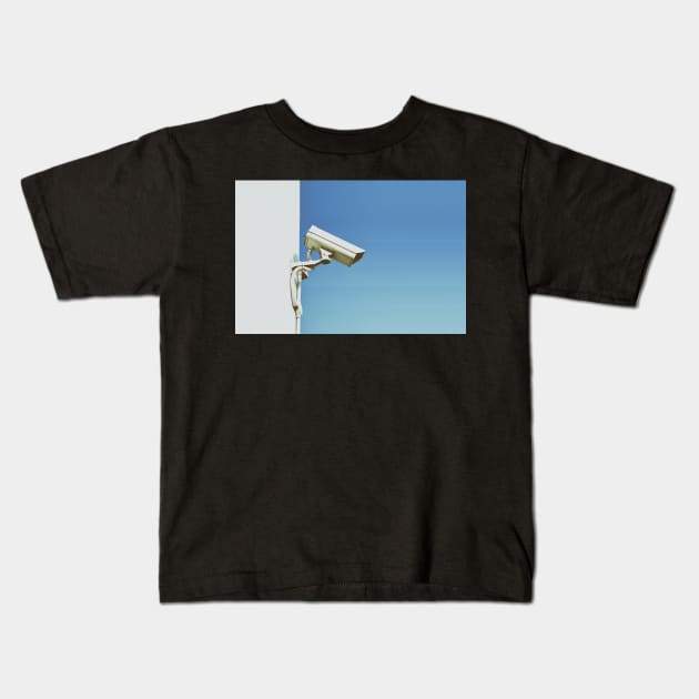 Watching The Watchers Kids T-Shirt by ernstc